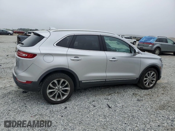 2017 Lincoln MKC Select with VIN 5LMCJ2C91HUL70659, listed as a Copart auction lot 51158085 with 54,296 mi miles and Salvage Title. Bid and sale history available at DreamBid. Image 3.