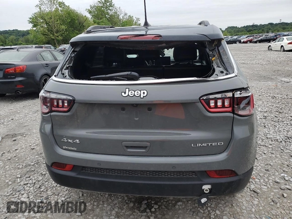 2023 Jeep Compass Limited с VIN 3C4NJDCN5PT523870, выставлен на аукционе Copart как лот 58393075 с пробегом 41 350 миль миль и Списание • Salvage title. История ставок и продаж доступна на DreamBid. Изображение 6.