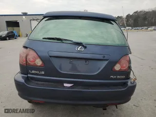 1999 Lexus RX 300 Luxury SUV with VIN JT6HF10U4X0088949, listed as a Copart auction lot 44700374 with 290,240 mi miles and Salvage Title. Bid and sale history available at carsss.com. Image 6.