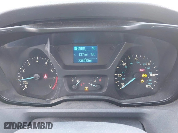 2015 Ford Transit Cargo with VIN 1FTYE1YM0FKB31248, listed as a IAAI auction lot 41703474 with 238,925 mi miles and . Bid and sale history available at DreamBid. Image 6.