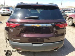 2023 Chevrolet Traverse LT Cloth with VIN 1GNERGKW3PJ291398, listed as a Copart auction lot 56634104 with 8,777 mi miles and Salvage Title. Bid and sale history available at carsss.com. Image 6.