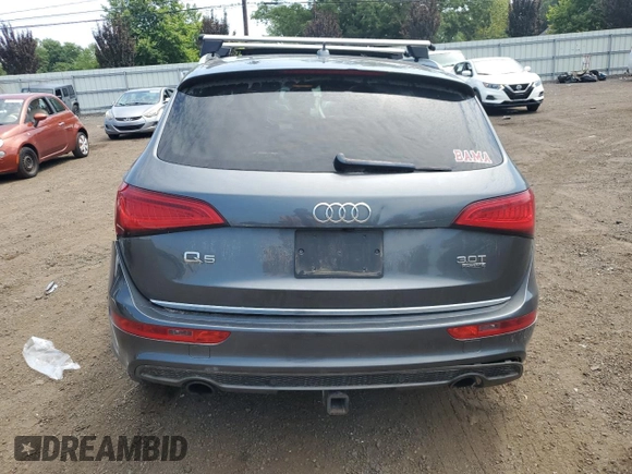 2016 Audi Q5 Premium Plus with VIN WA1D7AFPXGA067596, listed as a Copart auction lot 66869535 with 104,105 mi miles and Salvage title. Bid and sale history available at DreamBid. Image 6.