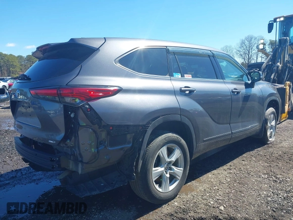 2021 Toyota Highlander L z VIN 5TDCZRBH6MS528171, wystawiony jako IAAI lot #40330366 z przebiegiem 75 297 mil mil oraz . Historia ofert i sprzedaży dostępna na DreamBid. Obrazek 4.