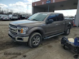 2018 Ford F-150 XL with VIN 1FTEW1EG1JKD01897, listed as a Copart auction lot 52923115 with 219,341 mi miles and Clean Title. Bid and sale history available at carsss.com. Image 1.