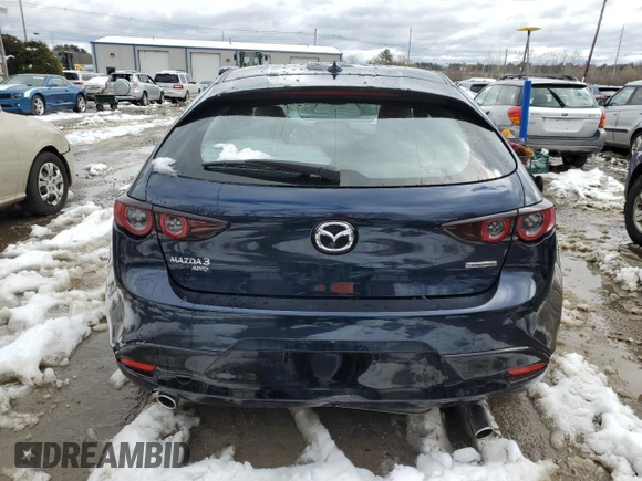 2020 Mazda Mazda3 Hatchback Preferred Package with VIN JM1BPBMM1L1174414, listed as a Copart auction lot 44311433 with 8,336 mi miles. Bid and sale history available at carsss.com. Image 6.