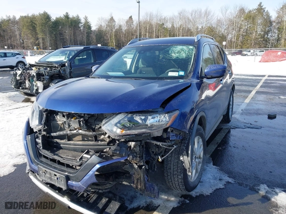 2020 Nissan Rogue SV with VIN KNMAT2MV1LP519874, listed as a IAAI auction lot 41610293 with 65,773 mi miles. Bid and sale history available at carsss.com. Image 6.