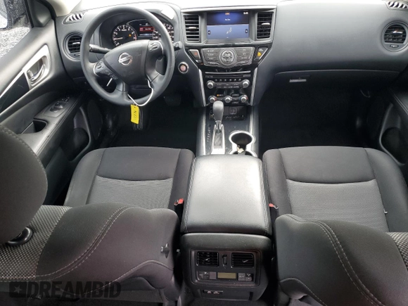 2020 Nissan Pathfinder S with VIN 5N1DR2AN5LC614845, listed as a Copart auction lot 54399345 with 82,754 mi miles and Salvage title. Bid and sale history available at DreamBid. Image 8.