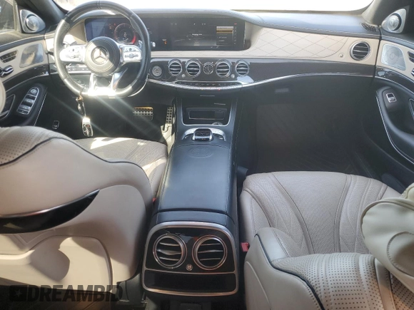 2018 Mercedes-Benz S 63 AMG with VIN WDDUG8JB6JA418611, listed as a Copart auction lot 74200443 with 43,380 mi miles and . Bid and sale history available at DreamBid. Image 8.