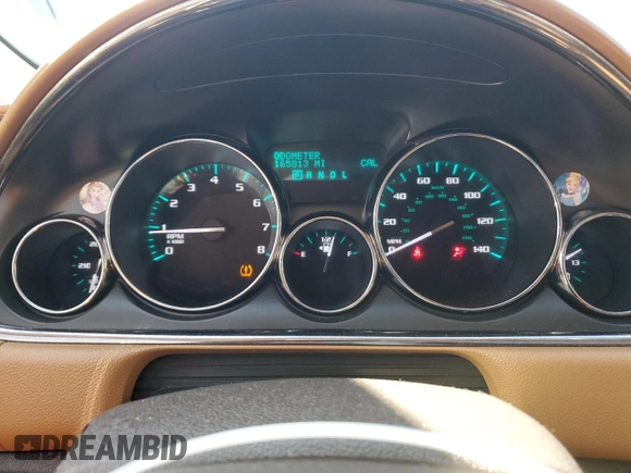 2014 Buick Enclave Premium with VIN 5GAKVCKDXEJ143892, listed as a Copart auction lot 51901205 with 165,813 mi miles and Clean Title. Bid and sale history available at DreamBid. Image 9.