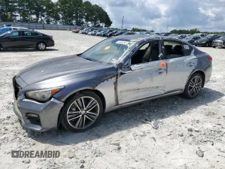 2014 Infiniti Q50 Premium with VIN JN1BV7AR2EM704316, listed as a Copart auction lot 64463545 with 79,847 mi miles and Clean title. Bid and sale history available at DreamBid. Image 1.