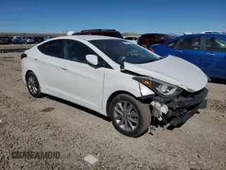 2016 Hyundai Elantra SE with VIN 5NPDH4AE9GH769900, listed as a Copart auction lot 50271295 with 107,629 mi miles and Salvage title. Bid and sale history available at DreamBid. Image 4.