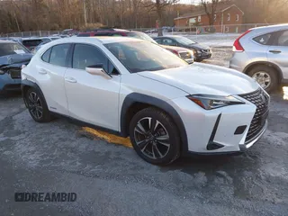 2019 Lexus UX with VIN JTHU9JBH3K2014755, listed as a IAAI auction lot 41320738 with 47,867 mi miles. Bid and sale history available at carsss.com. Image 1.