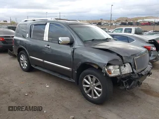 2008 Infiniti QX56 z VIN 5N3AA08C28N907317, wystawiony jako IAAI lot #41923002 z przebiegiem 173 165 mil mil oraz . Historia ofert i sprzedaży dostępna na DreamBid. Obrazek 1.