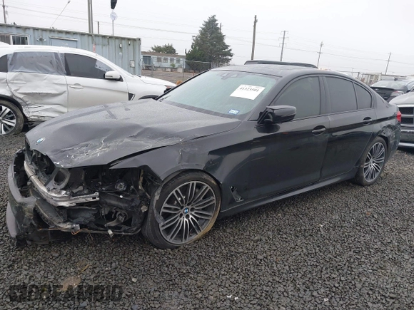2017 BMW 5 Series 540i with VIN WBAJE5C3XHG917472, listed as a IAAI auction lot 41323501 with 123,247 mi miles and . Bid and sale history available at carsss.com. Image 17.