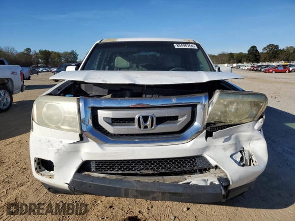2011 Honda Pilot LX with VIN 5FNYF4H21BB094179, listed as a Copart auction lot 80498764 with 183,544 mi miles and Salvage Title. Bid and sale history available at DreamBid. Image 5.