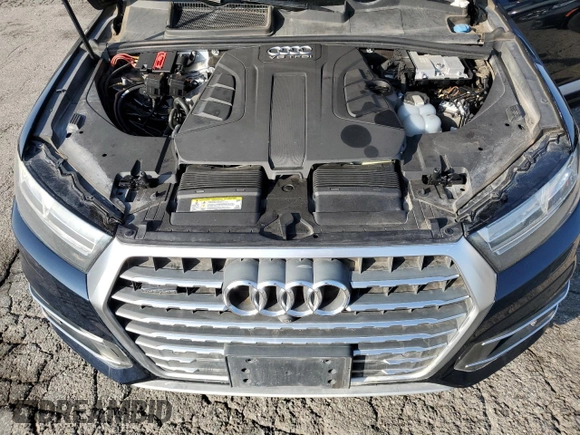 2017 Audi Q7 Premium Plus with VIN WA1LAAF7XHD059687, listed as a Copart auction lot 45868325 with 112,767 mi miles and Clean Title. Bid and sale history available at carsss.com. Image 12.