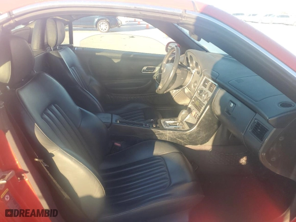 2004 Mercedes-Benz SLK-Class with VIN WDBKK49F94F302227, listed as a Copart auction lot 42408355 with 63,317 mi miles and Salvage Title. Bid and sale history available at carsss.com. Image 10.
