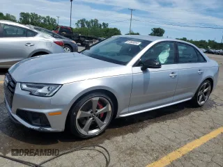 2019 Audi S4 Premium Plus with VIN WAUB4AF46KA114625, listed as a Copart auction lot 61063054 with 32,239 mi miles and Salvage Title. Bid and sale history available at carsss.com. Image 1.