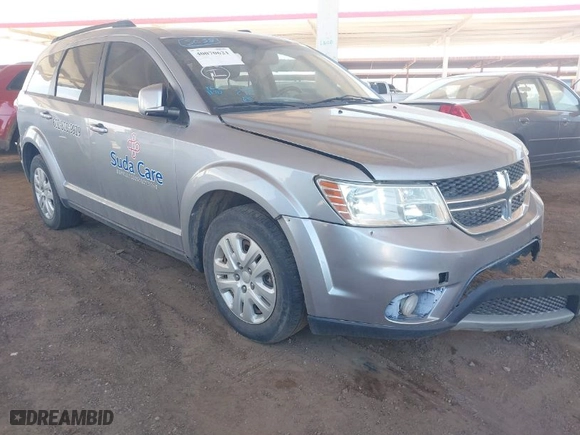 2018 Dodge Journey SXT with VIN 3C4PDCBG8JT525178, listed as a IAAI auction lot 40070621 with 95,377 mi miles. Bid and sale history available at carsss.com. Image 1.