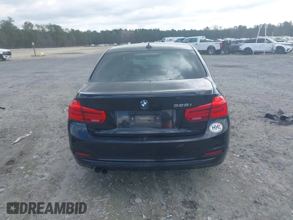 2016 BMW 3 Series 328i with VIN WBA8E9G52GNU30083, listed as a IAAI auction lot 41811439 with 55,396 mi miles. Bid and sale history available at carsss.com. Image 16.