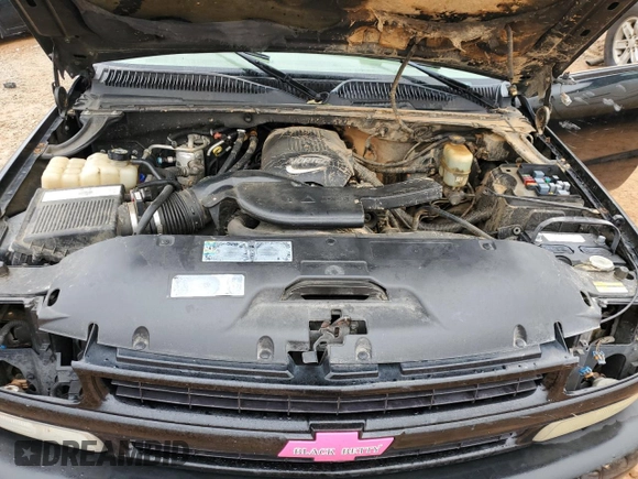 2002 Chevrolet Suburban Z71 with VIN 3GNFK16Z72G349789, listed as a Copart auction lot 79714354 with 290,525 mi miles and Salvage Title. Bid and sale history available at carsss.com. Image 14.