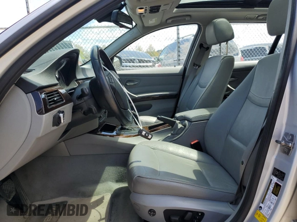 2011 BMW 3 Series 328i xDrive with VIN WBAUU3C51BA541860, listed as a Copart auction lot 53249775 with 108,462 mi miles and Clean title. Bid and sale history available at DreamBid. Image 7.