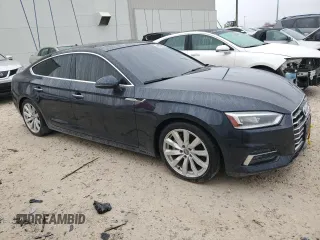 2018 Audi A5 Sportback Premium Plus with VIN WAUBNCF5XJA134697, listed as a Copart auction lot 45027994 with 48,499 mi miles. Bid and sale history available at carsss.com. Image 4.