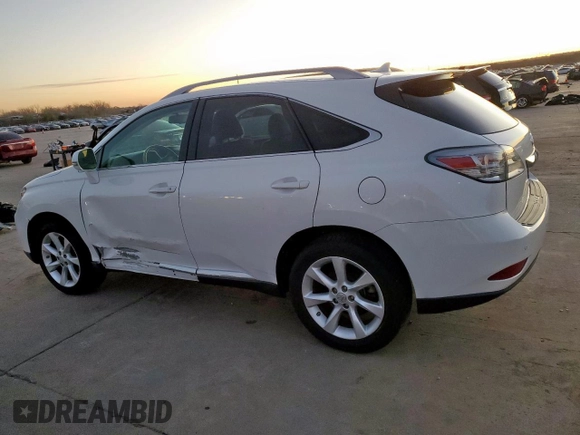 2010 Lexus RX 350 with VIN 2T2ZK1BA7AC023033, listed as a Copart auction lot 49233075 with 135,265 mi miles and Clean Title. Bid and sale history available at carsss.com. Image 2.