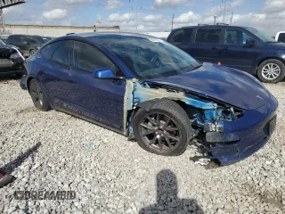 2023 Tesla Model 3 with VIN 5YJ3E1EA7PF434062, listed as a Copart auction lot 47877835 with Not provided miles and Clean title. Bid and sale history available at DreamBid. Image 4.