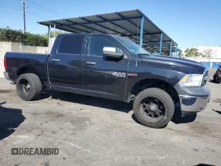 2016 Ram 1500 Tradesman z VIN 1C6RR6KM1GS306677, wystawiony jako Copart lot #72783884 z przebiegiem Nie podano mil oraz Szkoda całkowita • Salvage title. Historia ofert i sprzedaży dostępna na DreamBid. Obrazek 4.