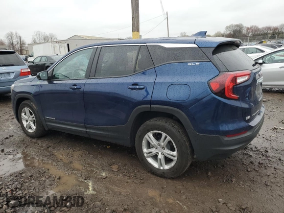 2022 GMC Terrain SLE with VIN 3GKALMEVXNL275512, listed as a Copart auction lot 51843935 with 18,073 mi miles and Salvage title. Bid and sale history available at DreamBid. Image 2.