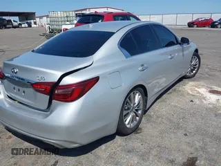 2018 Infiniti Q50 3.0t Luxe with VIN JN1EV7AR6JM441920, listed as a IAAI auction lot 41978441 with 126,455 mi miles. Bid and sale history available at carsss.com. Image 4.