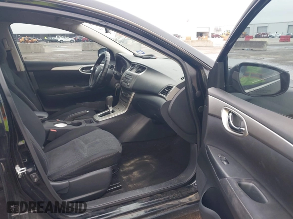 2014 Nissan Sentra S with VIN 1N4AB7AP8EN855757, listed as a IAAI auction lot 41715069 with 135,274 mi miles. Bid and sale history available at carsss.com. Image 5.