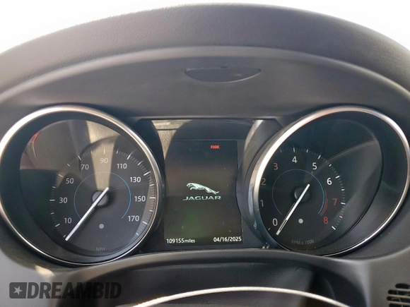 2019 Jaguar XE 25t with VIN SAJAS4FX2KCP52702, listed as a Copart auction lot 53585215 with 109,155 mi miles and Clean Title. Bid and sale history available at carsss.com. Image 9.