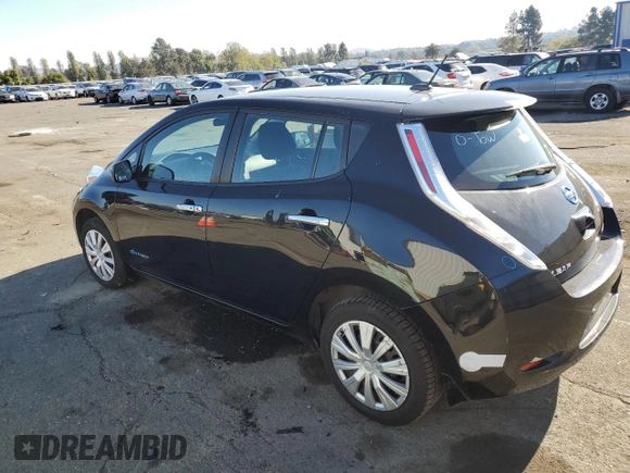 2016 Nissan LEAF S with VIN 1N4BZ0CP3GC314800, listed as a Copart auction lot 73349453 with 62,432 mi miles and . Bid and sale history available at DreamBid. Image 2.