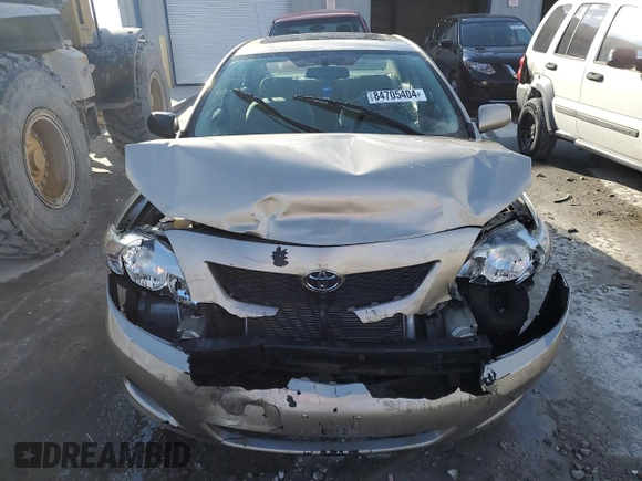 2010 Toyota Corolla with VIN 2T1BU4EE1AC359728, listed as a Copart auction lot 84705404 with 136,027 mi miles and Salvage Title. Bid and sale history available at carsss.com. Image 5.