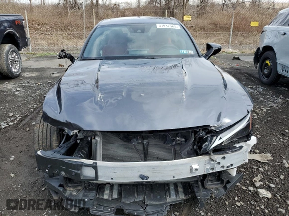 2024 Lexus IS with VIN JTHAP1D23R5005922, listed as a Copart auction lot 51937565 with 5,774 mi miles and Salvage Title. Bid and sale history available at carsss.com. Image 5.
