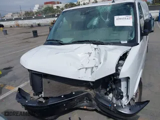 2023 GMC Savana Cargo Van with VIN 1GTW7BFP9P1224412, listed as a IAAI auction lot 42015142 with 26,699 mi miles. Bid and sale history available at carsss.com. Image 12.