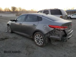 2017 Kia Optima EX with VIN 5XXGU4L3XHG174538, listed as a Copart auction lot 47754885 with 117,952 mi miles and Salvage Title. Bid and sale history available at carsss.com. Image 2.