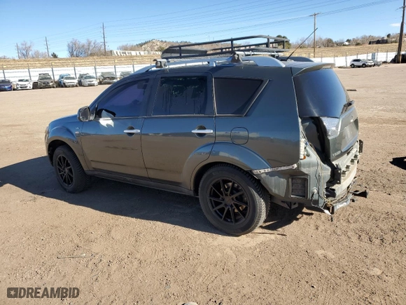 2008 Mitsubishi Outlander XLS with VIN JA4MT41X38Z008705, listed as a Copart auction lot 86807564 with 254,085 mi miles and Salvage Title. Bid and sale history available at carsss.com. Image 2.