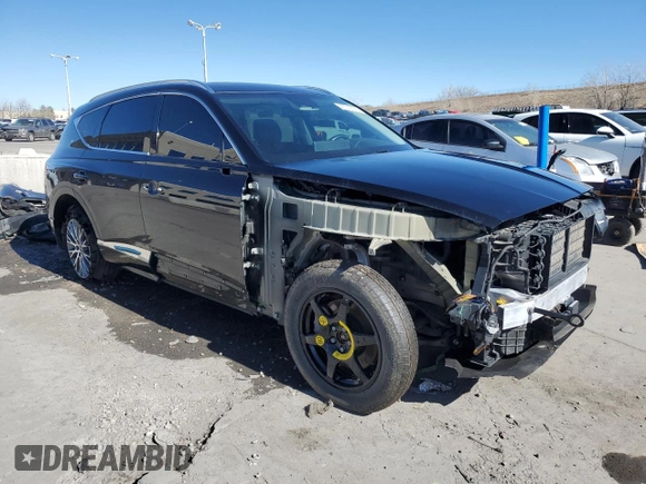 2022 Genesis GV80 с VIN KMUHBDSB5NU079116, выставлен на аукционе Copart как лот 47019755 с пробегом 53 704 миль миль и Списание • Salvage title. История ставок и продаж доступна на DreamBid. Изображение 4.