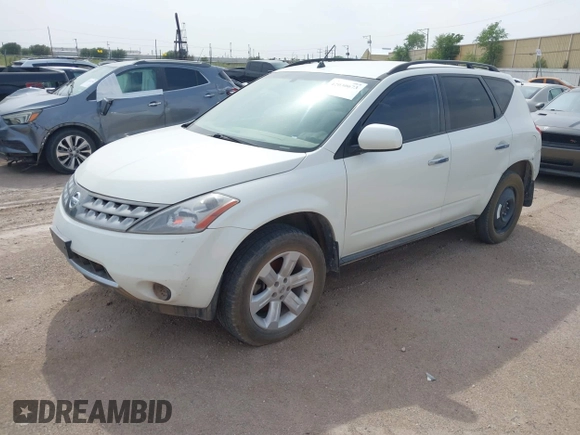 2007 Nissan Murano SL with VIN JN8AZ08T97W530570, listed as a IAAI auction lot 42030673 with 149,771 mi miles and . Bid and sale history available at carsss.com. Image 2.
