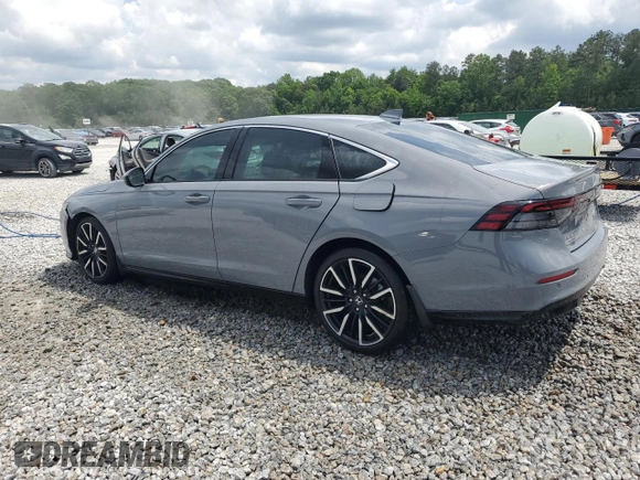 2024 Honda Accord Touring с VIN 1HGCY2F80RA051716, выставлен на аукционе Copart как лот 54954045 с пробегом 14 136 миль миль и Списание • Salvage title. История ставок и продаж доступна на DreamBid. Изображение 2.