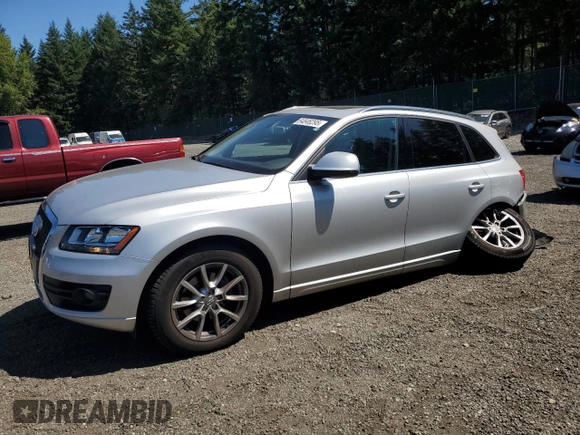 2011 Audi Q5 Premium with VIN WA1CFAFPXBA010760, listed as a Copart auction lot 64846295 with 49,595 mi miles and Salvage title. Bid and sale history available at DreamBid. Image 1.