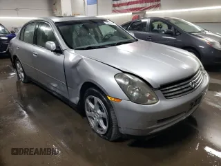 2004 Infiniti G35 w/Leather z VIN JNKCV51FX4M703276, wystawiony jako Copart lot #76918474 z przebiegiem 87 284 mil mil oraz Szkoda całkowita • Salvage title. Historia ofert i sprzedaży dostępna na DreamBid. Obrazek 4.