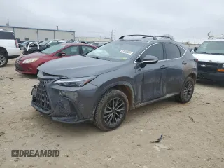 2022 Lexus NX with VIN JTJAGCEZ6N5003825, listed as a Copart auction lot 43038805 with 6,687 mi miles and Salvage Title. Bid and sale history available at carsss.com. Image 1.