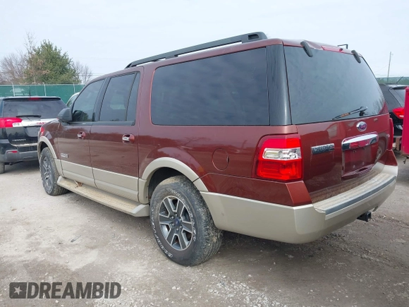 2007 Ford Expedition Max Eddie Bauer with VIN 1FMFK18517LA99281, listed as a IAAI auction lot 41690825 with 249,154 mi miles and . Bid and sale history available at DreamBid. Image 3.
