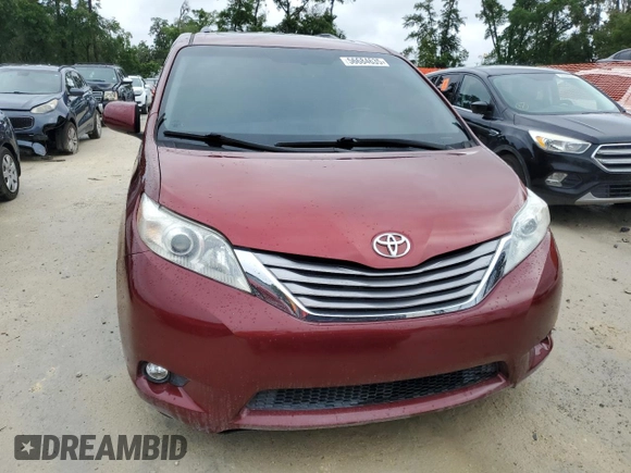 2015 Toyota Sienna XLE with VIN 5TDYK3DC4FS643881, listed as a Copart auction lot 56684635 with 137,781 mi miles and Salvage Title. Bid and sale history available at DreamBid. Image 5.