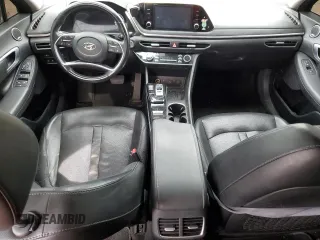 2020 Hyundai Sonata SEL z VIN 5NPEF4JA3LH000813, wystawiony jako Copart lot #50511305 z przebiegiem 57 424 mil mil oraz Szkoda całkowita • Salvage title. Historia ofert i sprzedaży dostępna na DreamBid. Obrazek 8.