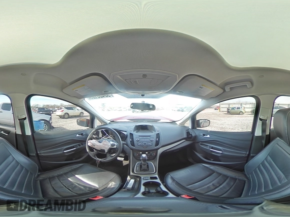 2017 Ford C-Max SE with VIN 1FADP5AU2HL117185, listed as a Copart auction lot 50400125 with 90,133 mi miles and Salvage Title. Bid and sale history available at carsss.com. Image 13.